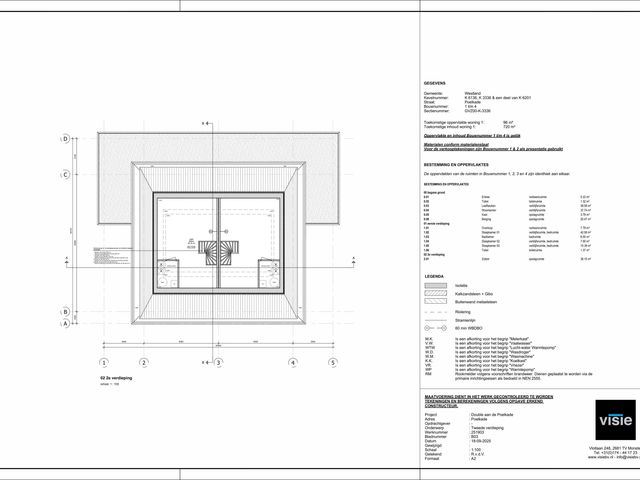 Plattegrond van Riante Dubbele villa's, Bouwnummer 1