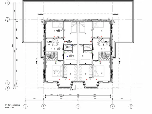 Foto van Riante Dubbele villa's, Bouwnummer 1