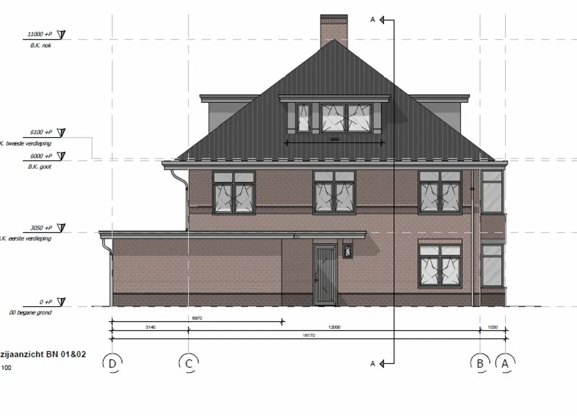 Riante Dubbele villa's, Bouwnummer 1
