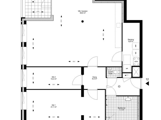 Plattegrond van De Proeverij Vlaardingen