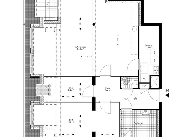 Plattegrond van De Proeverij Vlaardingen