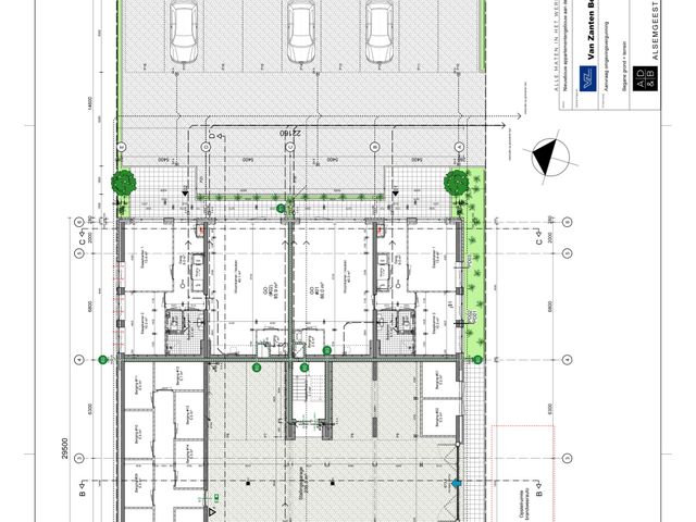 Plattegrond van A, Bouwnummer 2