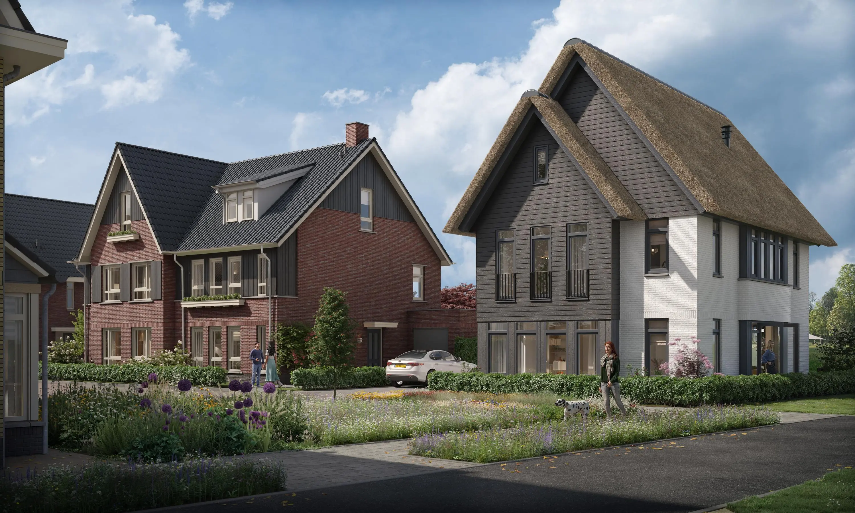 Twee-onder-een-kapwoningen