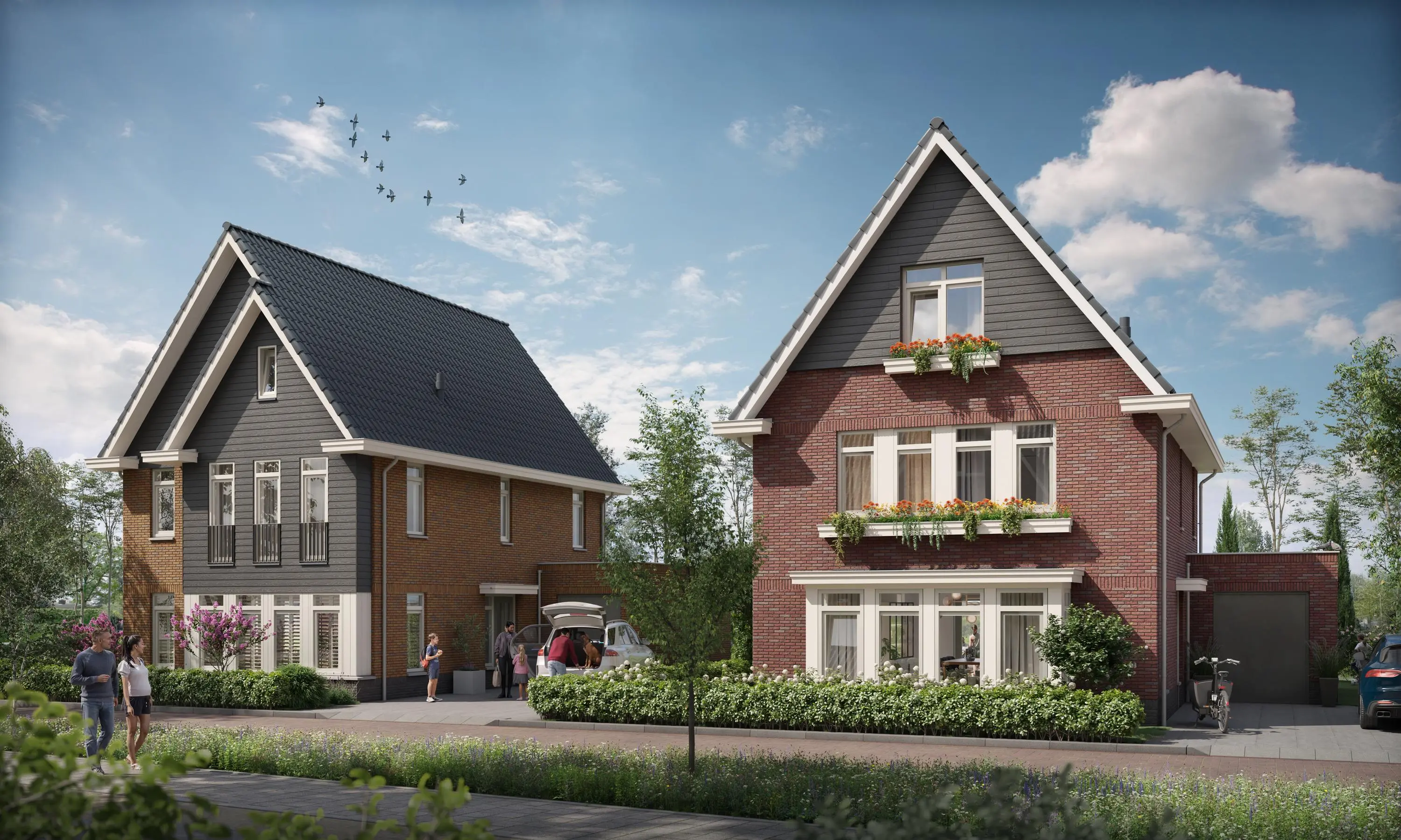 Vrijstaande villa's