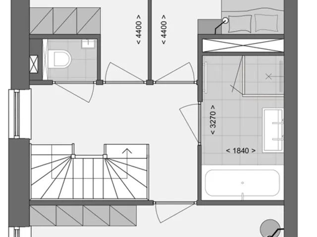 Plattegrond van Twee-onder-een-kap - B3 