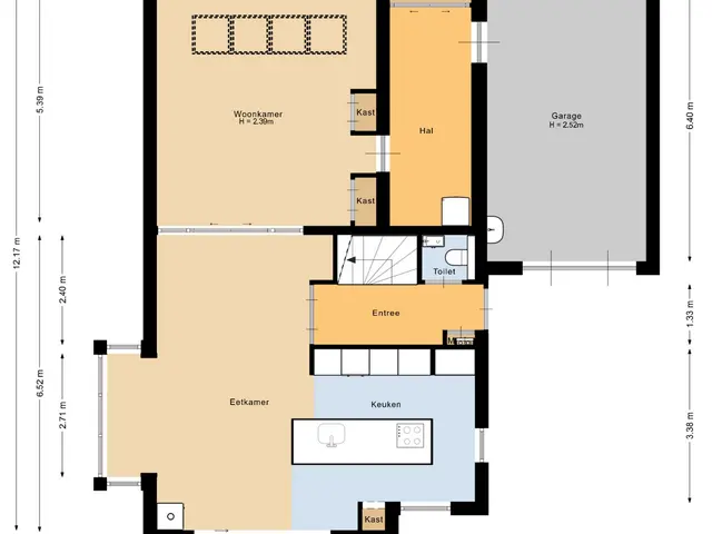 Plattegrond van De Linge 26