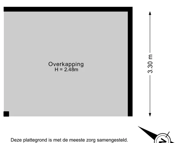 Plattegrond van De Linge 26