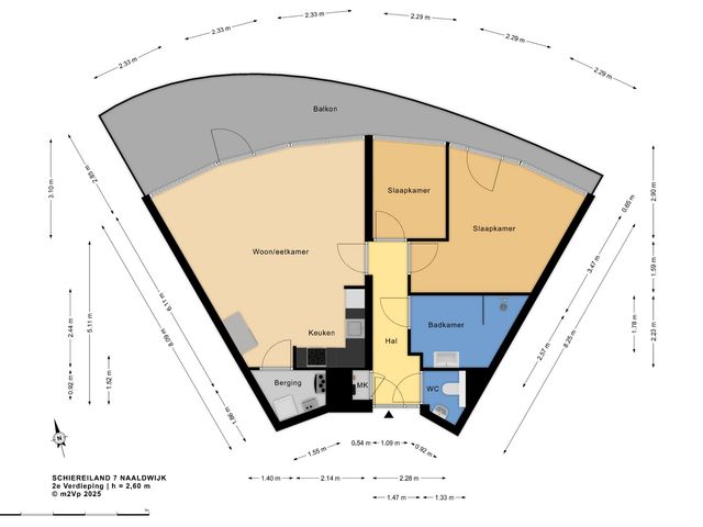 Plattegrond van Schiereiland 7