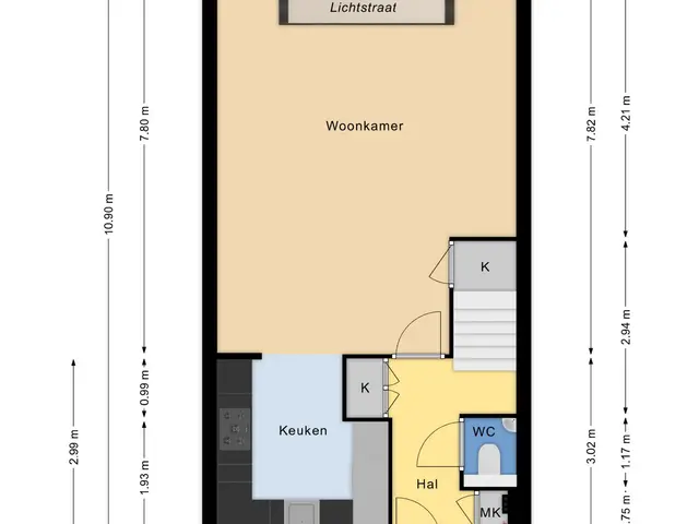 Plattegrond van Magnolia 19