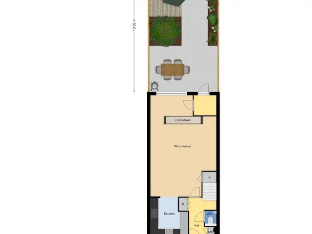 Plattegrond van Magnolia 19