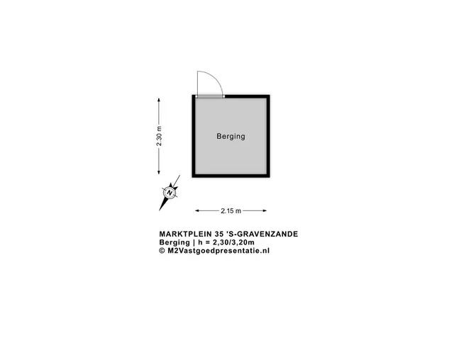 Plattegrond van Marktplein 35