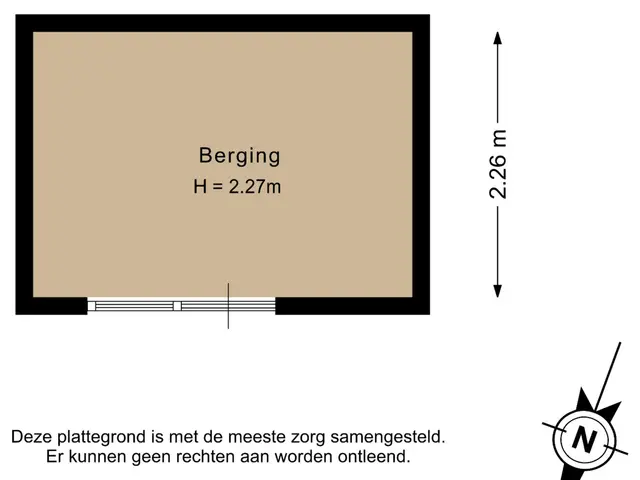 Plattegrond van van der Kest Wittensstraat 8