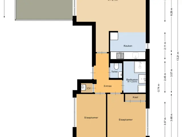 Plattegrond van Zeereep 37