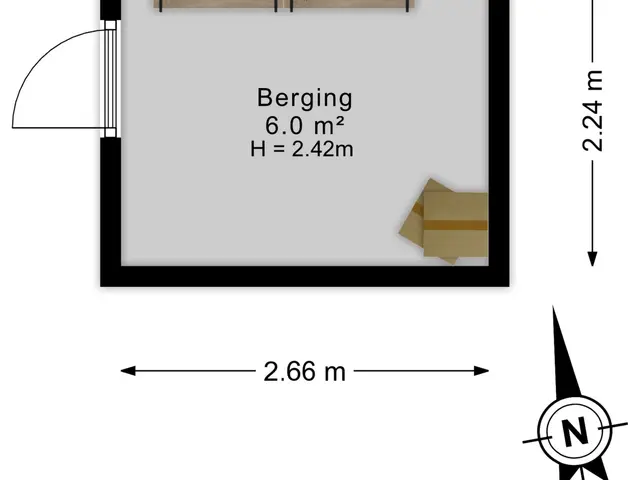 Plattegrond van Hazelaar 20