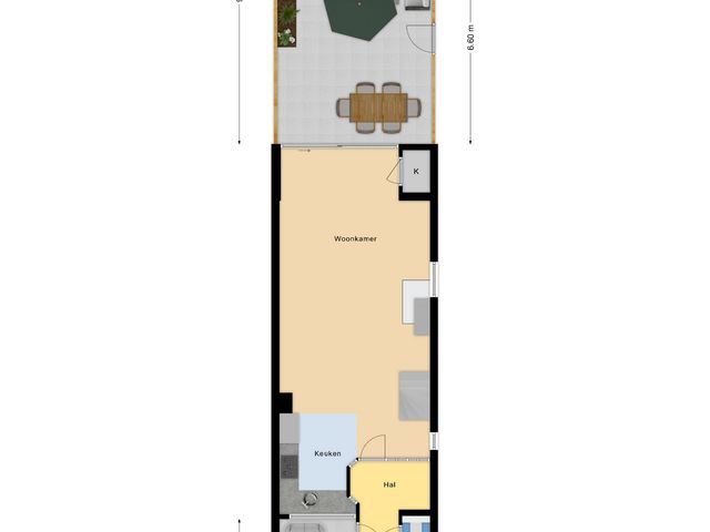Plattegrond van Uitterlier 25