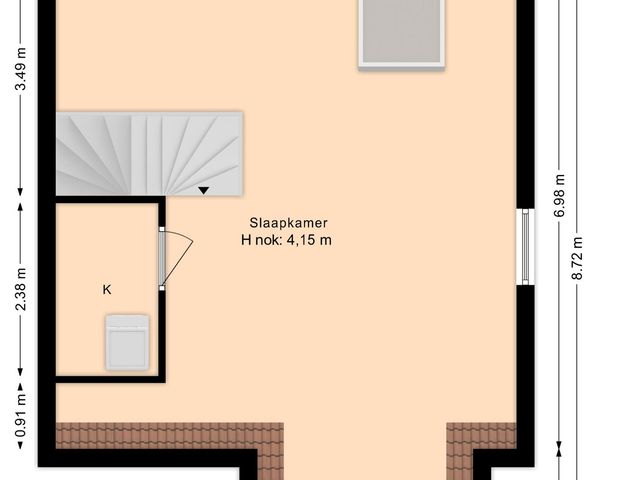 Plattegrond van Elisabeth van Matenessedreef 33