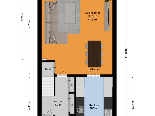 Plattegrond van Diamant 42
