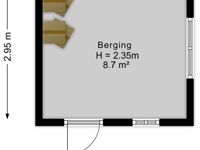 Plattegrond van Rembrandtstraat 26
