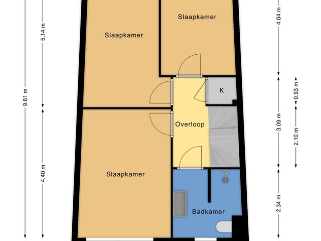Plattegrond van Binnenduin 14
