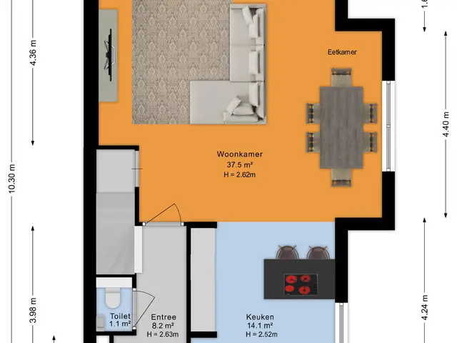 Plattegrond van Eiland 1
