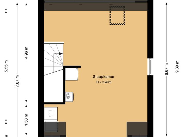 Plattegrond van Mgr. W.M. Bekkerslaan 98