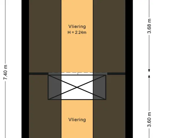 Plattegrond van Monsterseweg 132