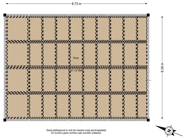 Plattegrond van Monsterseweg 132