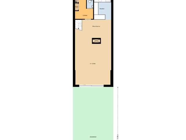 Plattegrond van Tourmalijn 44