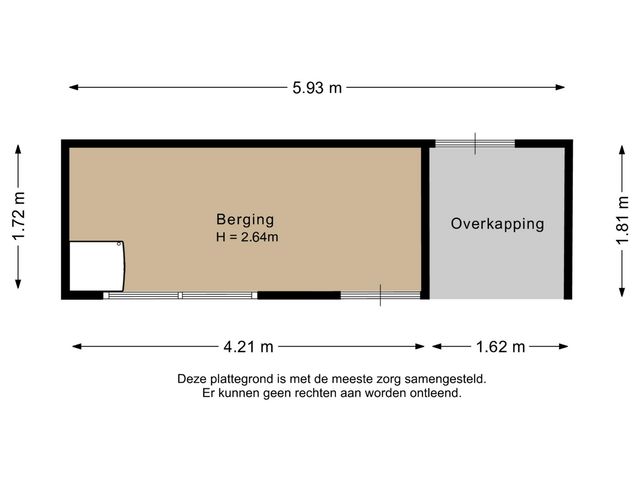 Plattegrond van Midden Woerd 35