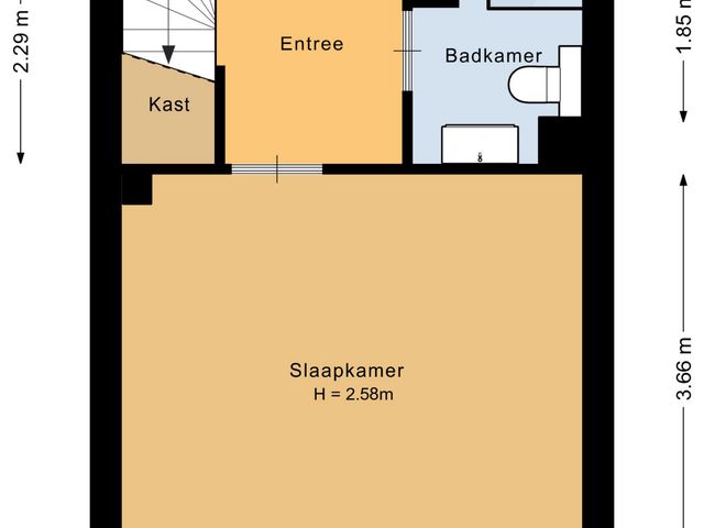 Plattegrond van Escamplaan 987