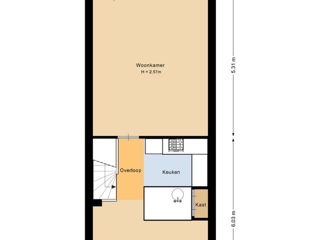 Plattegrond van Escamplaan 987