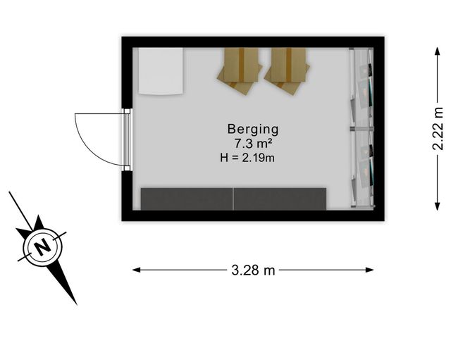 Plattegrond van Heliotroop 76