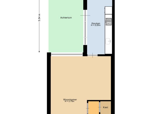 Plattegrond van Mr. de Fremerystraat 33