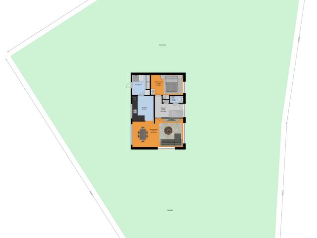 Plattegrond van Monsterseweg 41A
