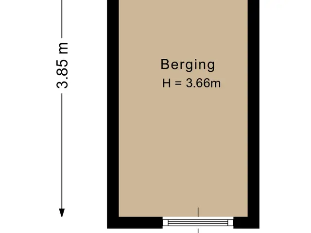 Plattegrond van Strandweg 441