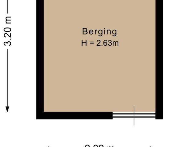 Plattegrond van De Brink 824