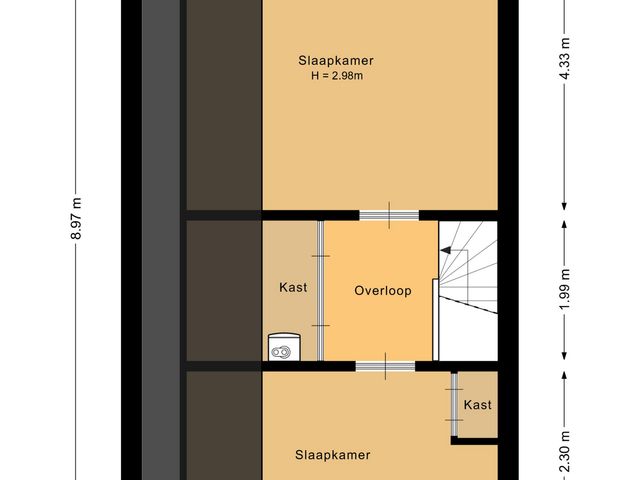 Plattegrond van Nolensstraat 25