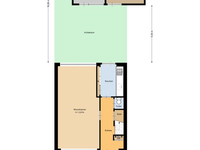 Plattegrond van Druivenstraat 8