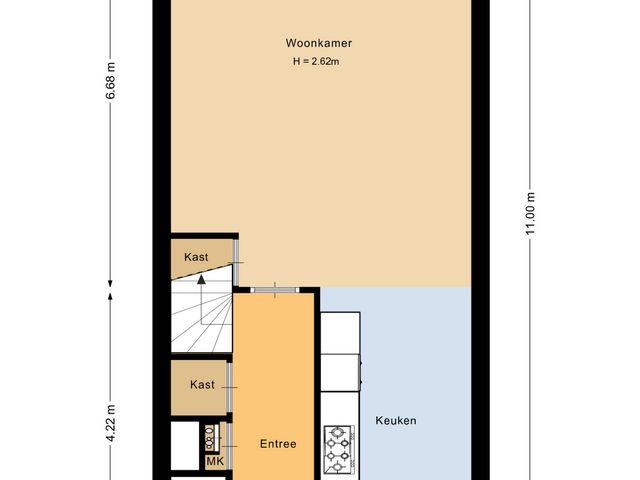 Plattegrond van Vuurvlinder 30