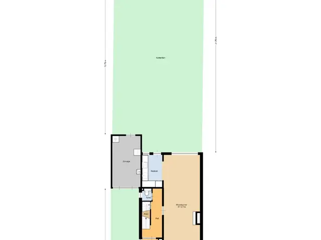Plattegrond van 's-Gravenzandseweg 238