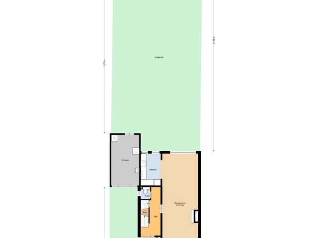 Plattegrond van 's-Gravenzandseweg 238