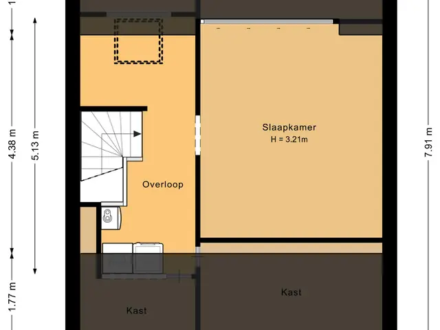 Plattegrond van Wegedoornpad 5