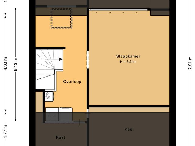 Plattegrond van Wegedoornpad 5