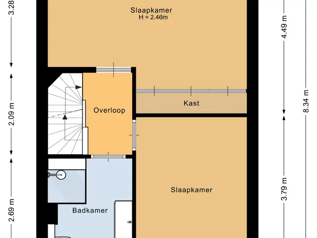 Plattegrond van Karekiet 100