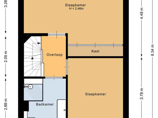 Plattegrond van Karekiet 100