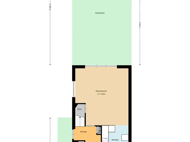 Plattegrond van Karekiet 100