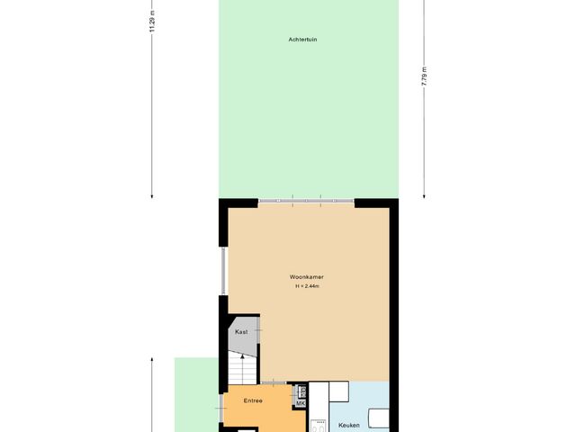 Plattegrond van Karekiet 100