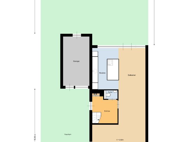 Plattegrond van Bever 33