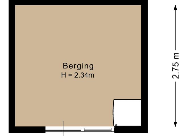 Plattegrond van Patrijslaan 14
