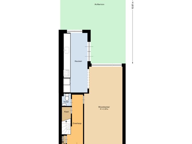 Plattegrond van Patrijslaan 14